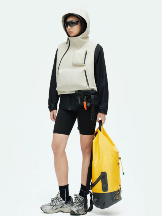 Blazestep - Damen Utility Weste mit großen Taschen