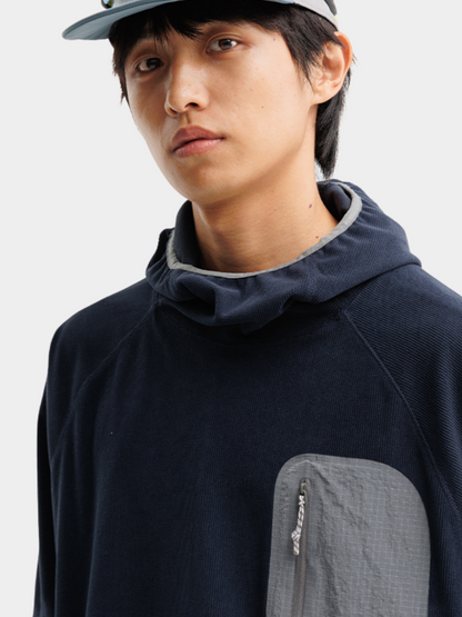 Crag - Unisex Feuchtigkeitsableitender Hoher Kragen Hoodie Basisschicht