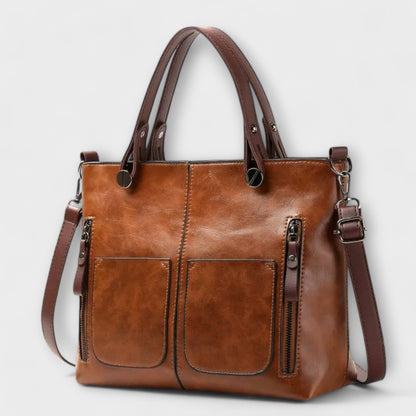Lora - Elegante Lederhandtasche