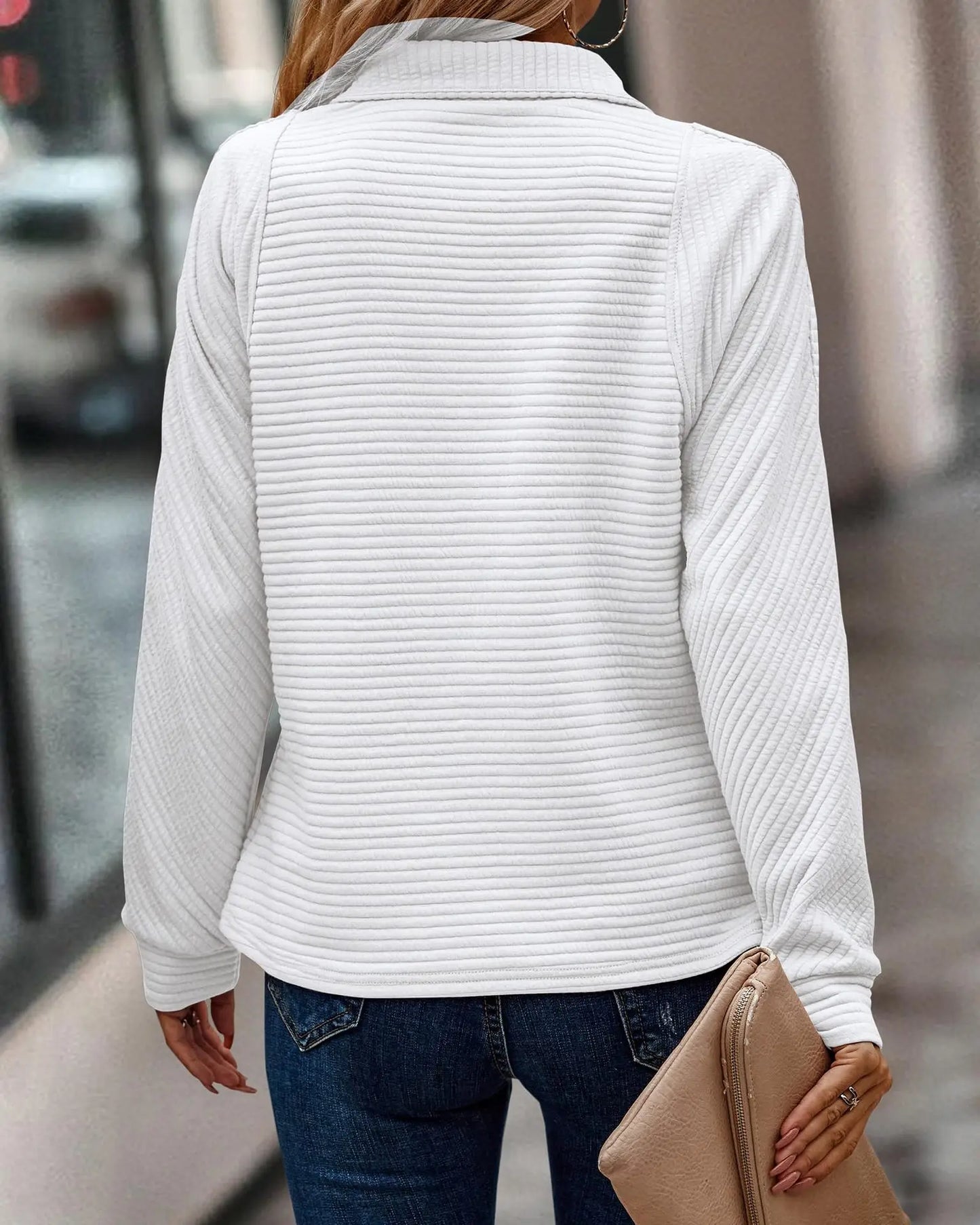 Nunzia™ | Eleganter V-Ausschnitt Pullover