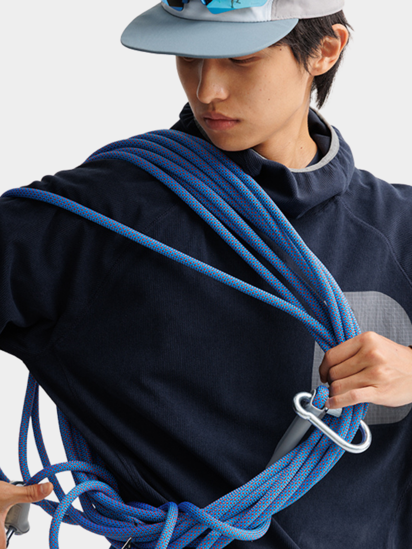 Crag - Unisex Feuchtigkeitsableitender Hoher Kragen Hoodie Basisschicht