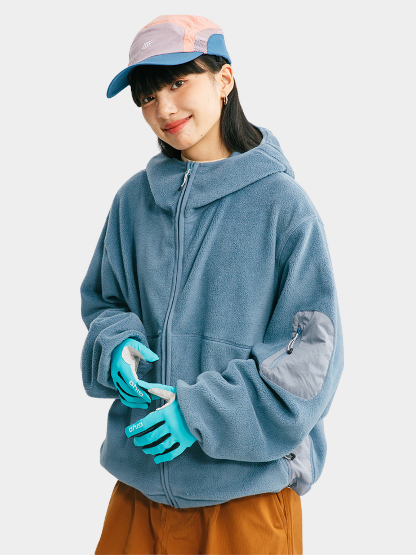 BearBoard - Unisex Warme Fleece Kapuzenjacke