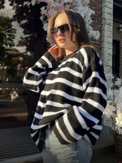 Liber Autumn Damen unifarben Pullover mit langen Ärmeln