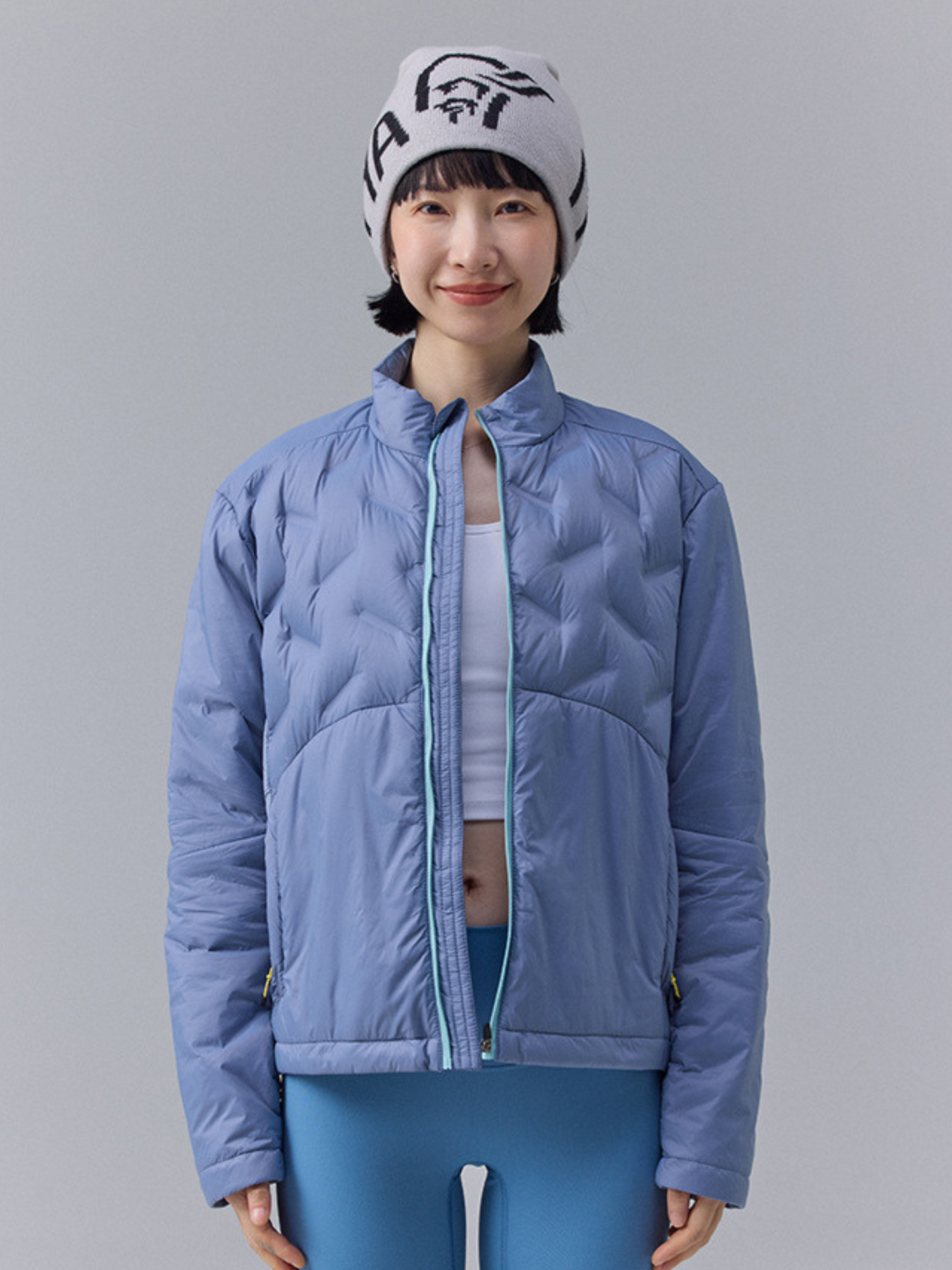 DryBench - Gesplitteter Kragen Outdoor Daunenjacke