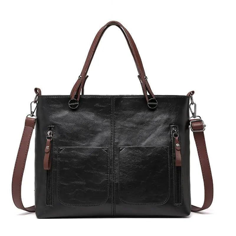 Amanda™ | Leder Schultertasche