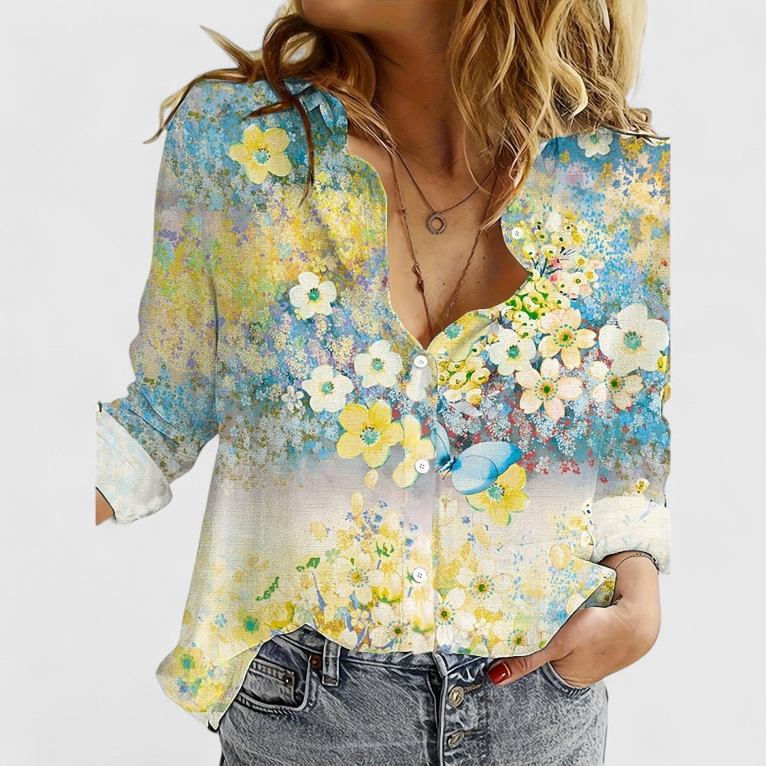 ELYRA™ | Bluse mit Blumenmuster