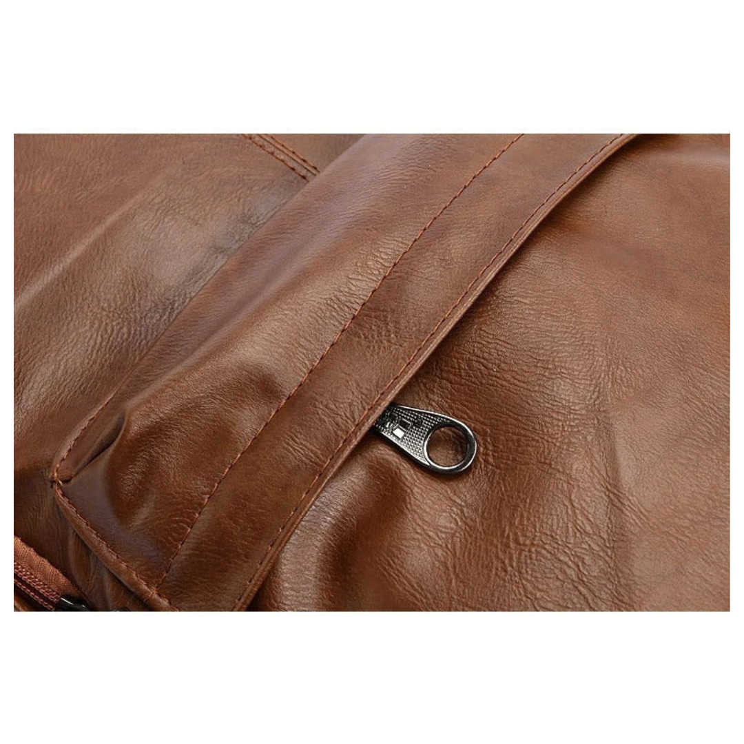 Luxuriöser Leder Rucksack für Herren