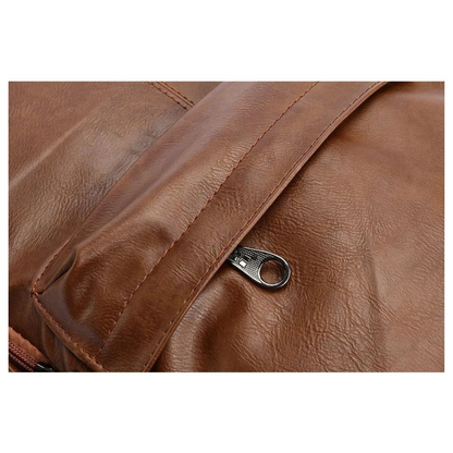 Luxuriöser Leder Rucksack für Herren