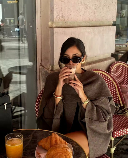 Mystique & Co™ Gilet Écharpe Chic