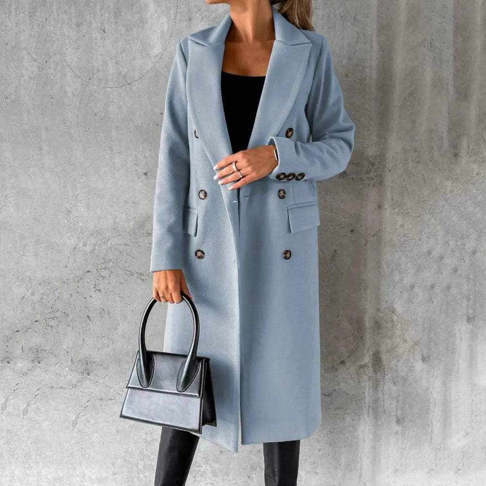 ALEXA™ | Urbaner Eleganz-Wolltrenchcoat
