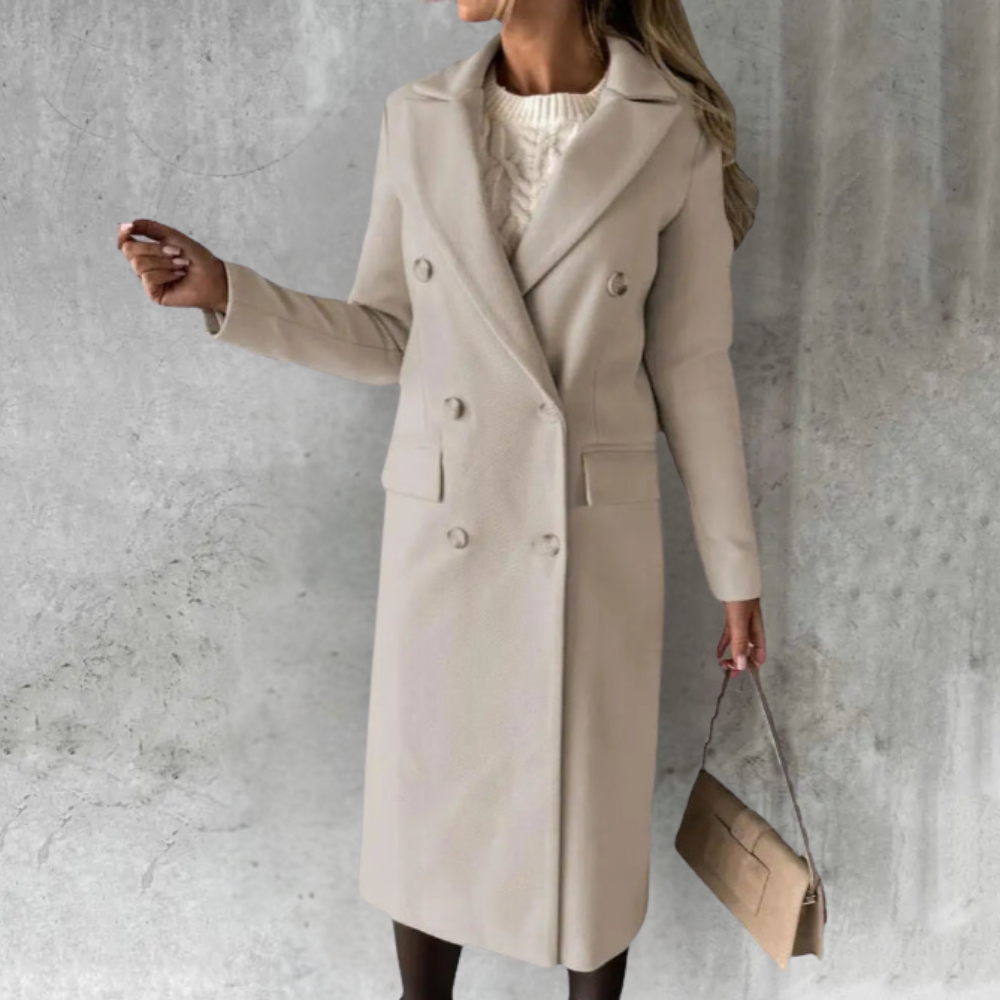 ALEXA™ | Urbaner Eleganz-Wolltrenchcoat