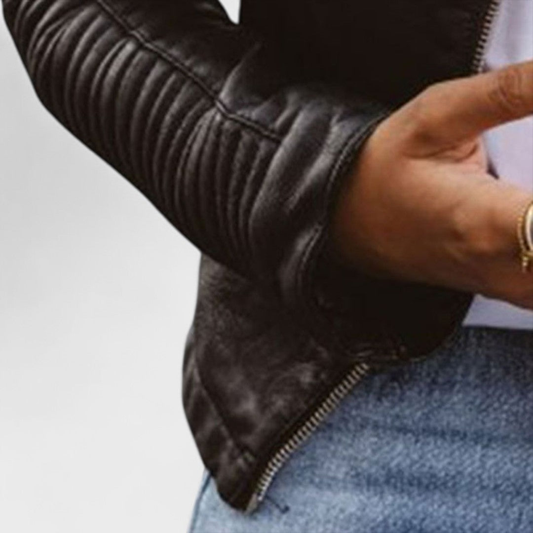 Isabelle - Elegante Lederjacke