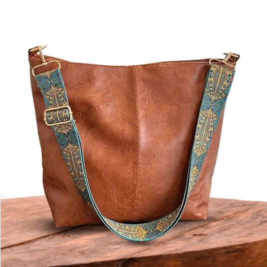 Agnes™ | Vintage Leder Schultertasche