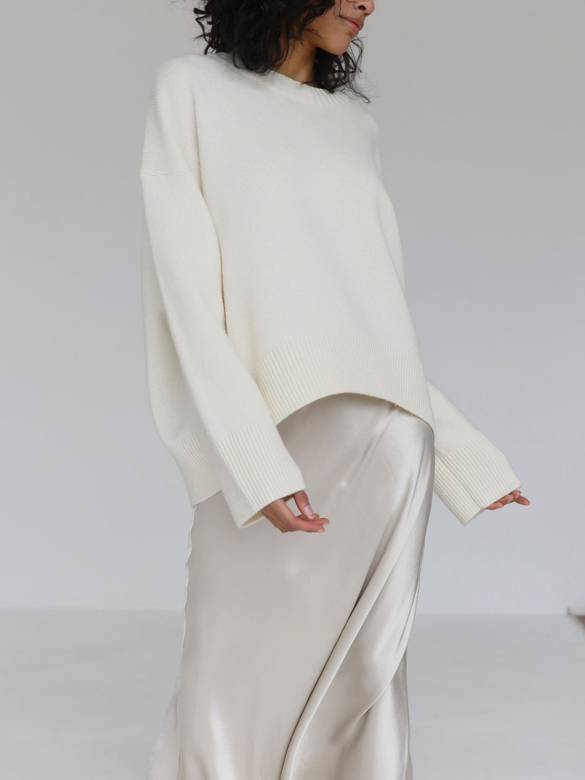Zuckerwatte Oversized Pullover