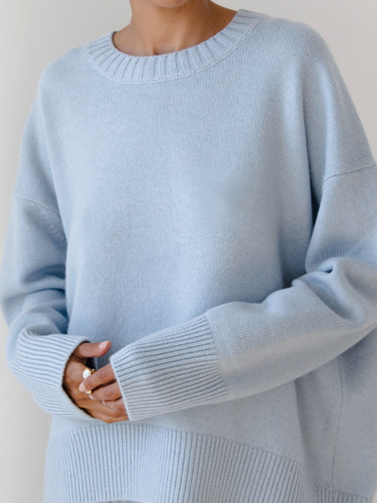 Zuckerwatte Oversized Pullover