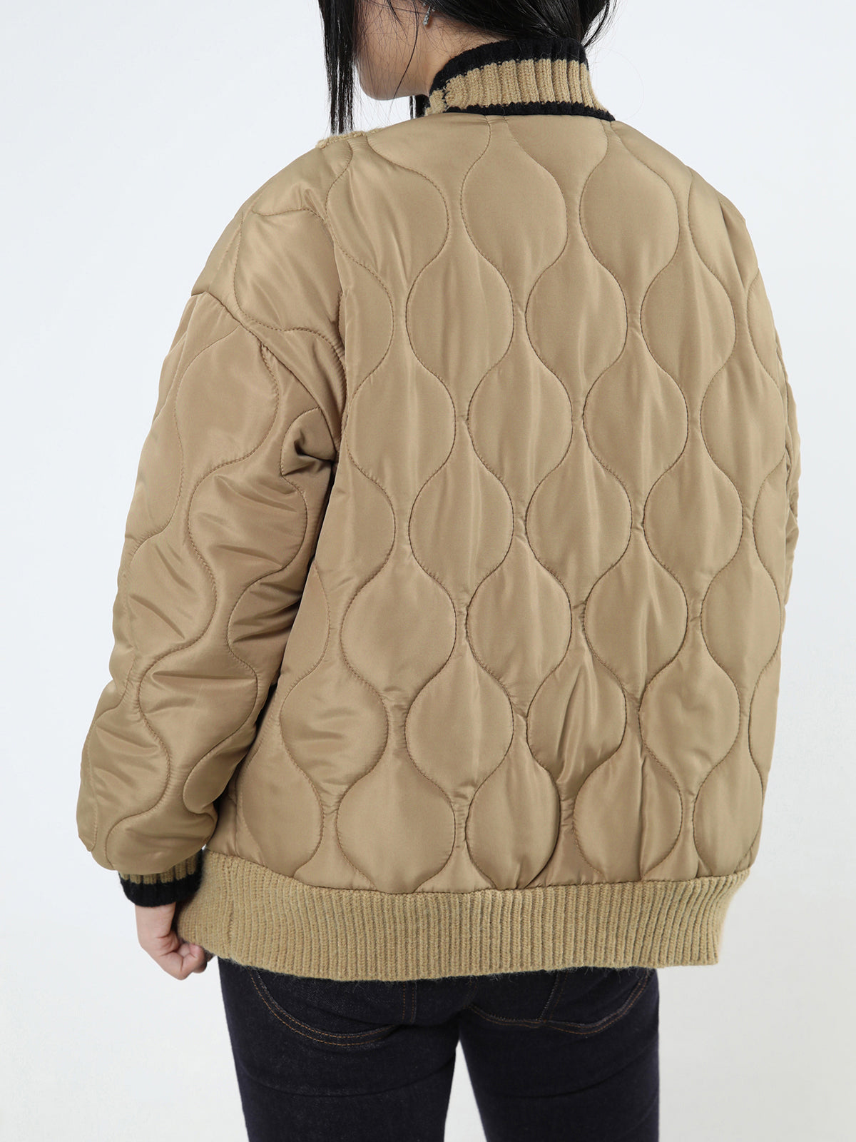 Geflochtene Kiloš Oversize Strickjacke