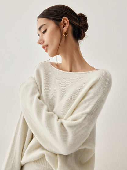 Übergröße Pullover Zwei-Teile Rock Set