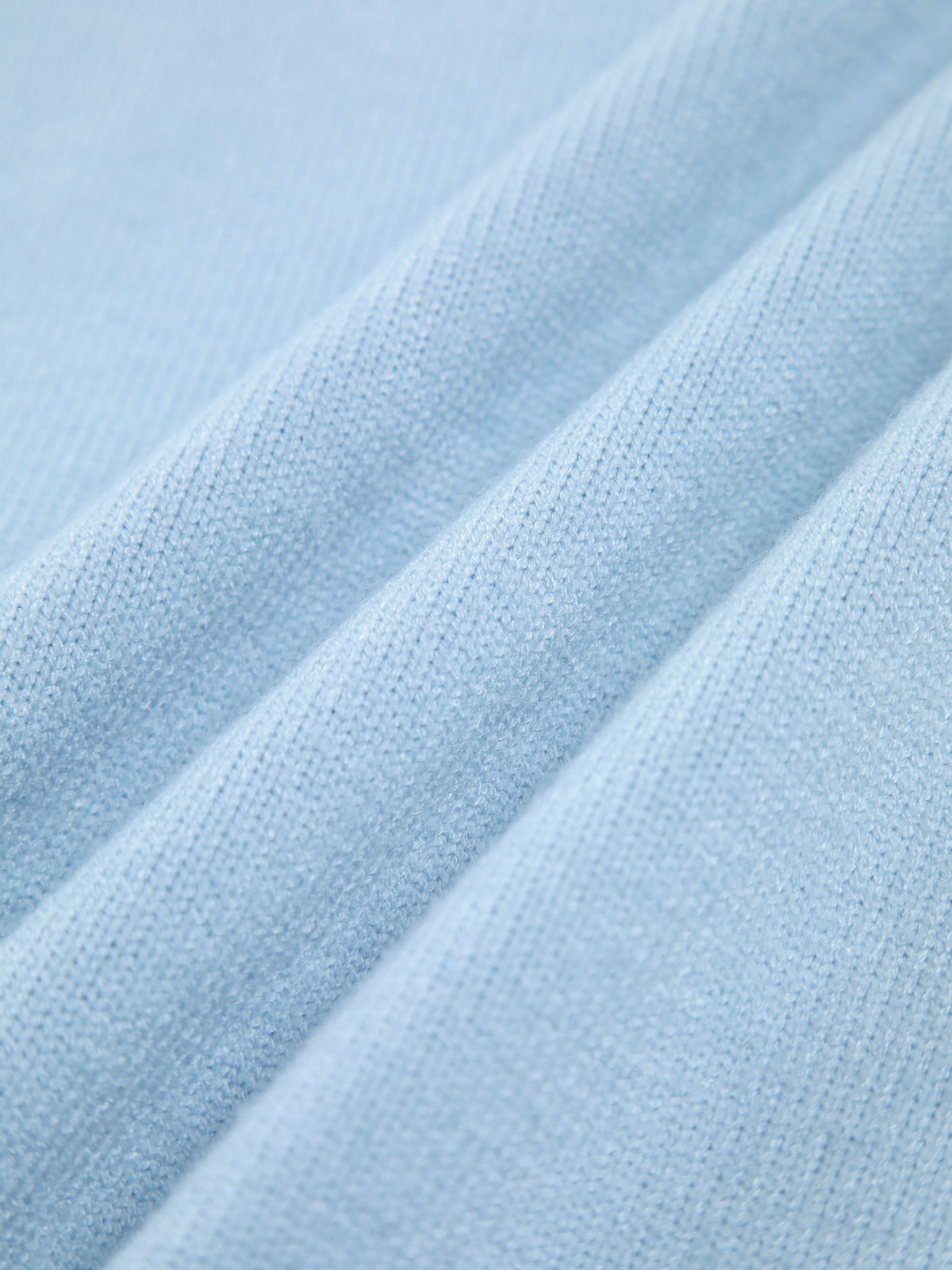 Wolkenloser Himmel Rollkragen Oversized Pullover