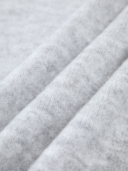 Ein Schulter Asymmetrischer Pullover