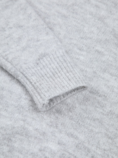 Ein Schulter Asymmetrischer Pullover