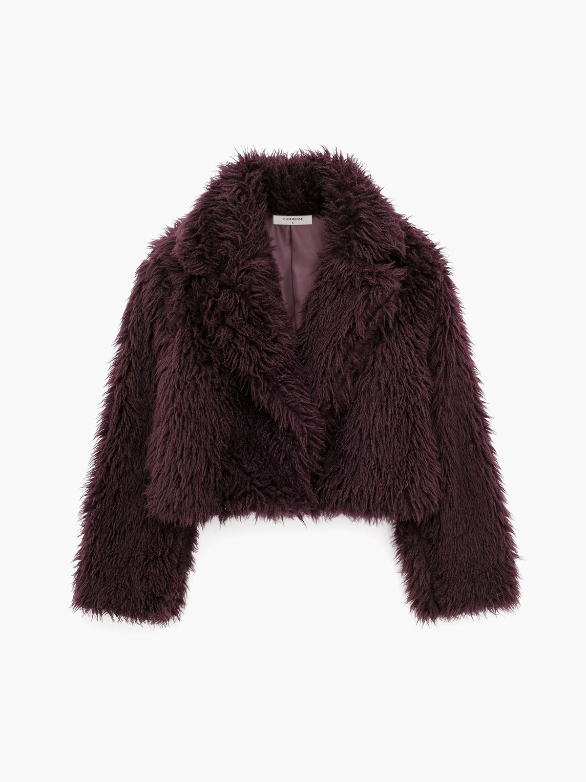 Fuzzy Kunstfell Kurzmantel