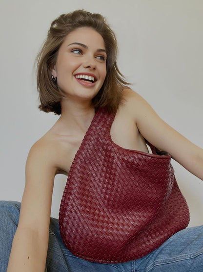 Unberechenbare Liebe Geflochtene Tasche