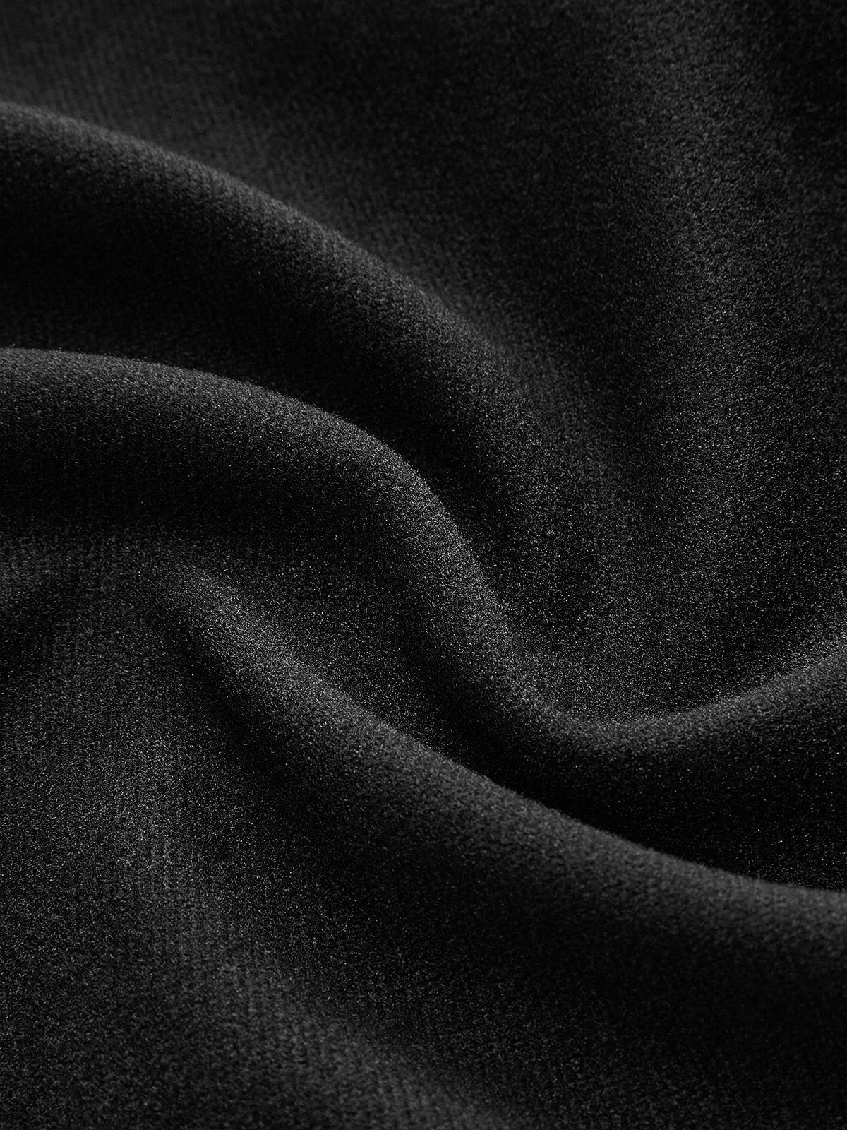 Solider Übergroßer Taschenknopf-Mantel