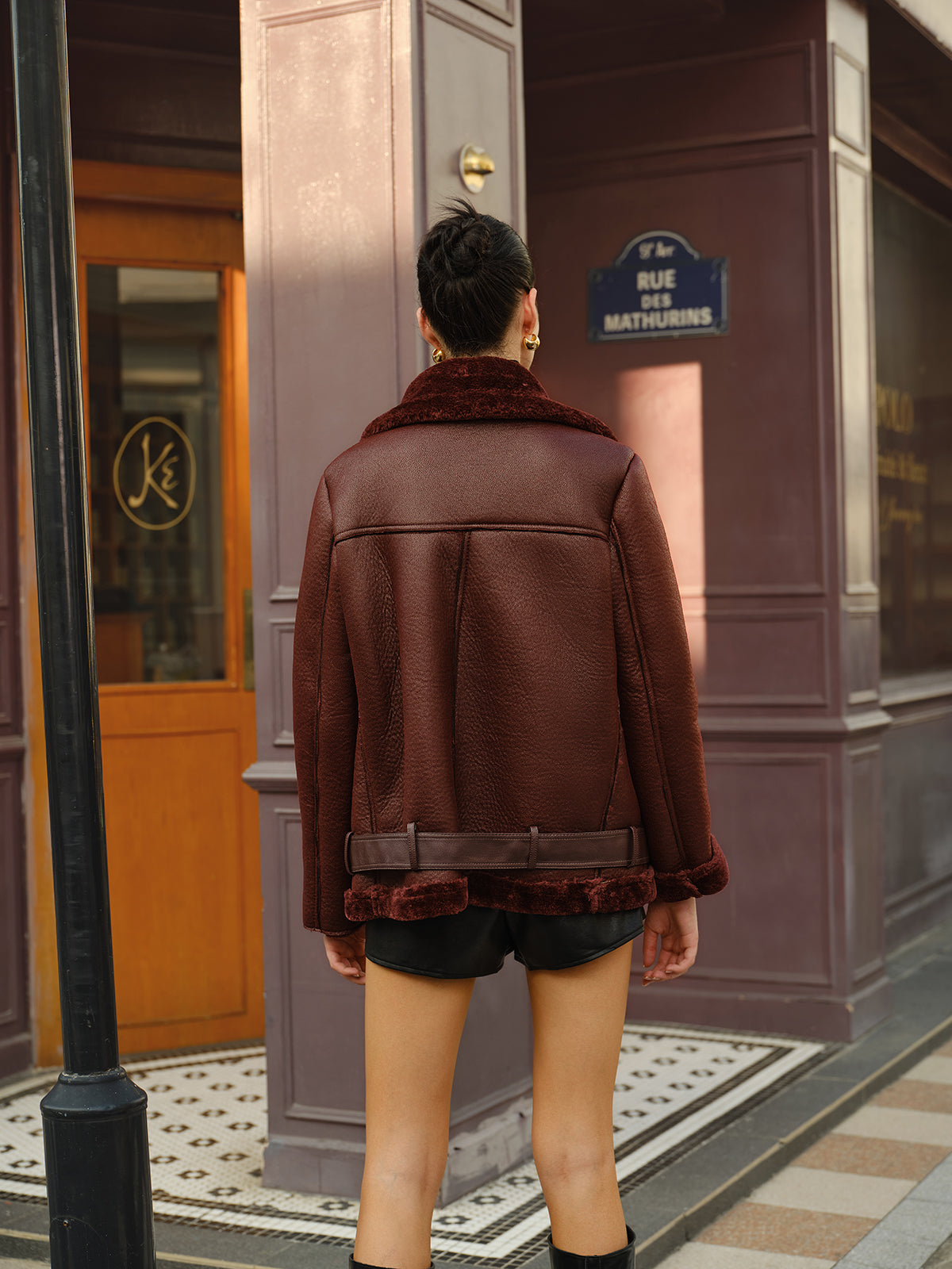 Reißverschluss Gürtel Soft Fleece Jacke
