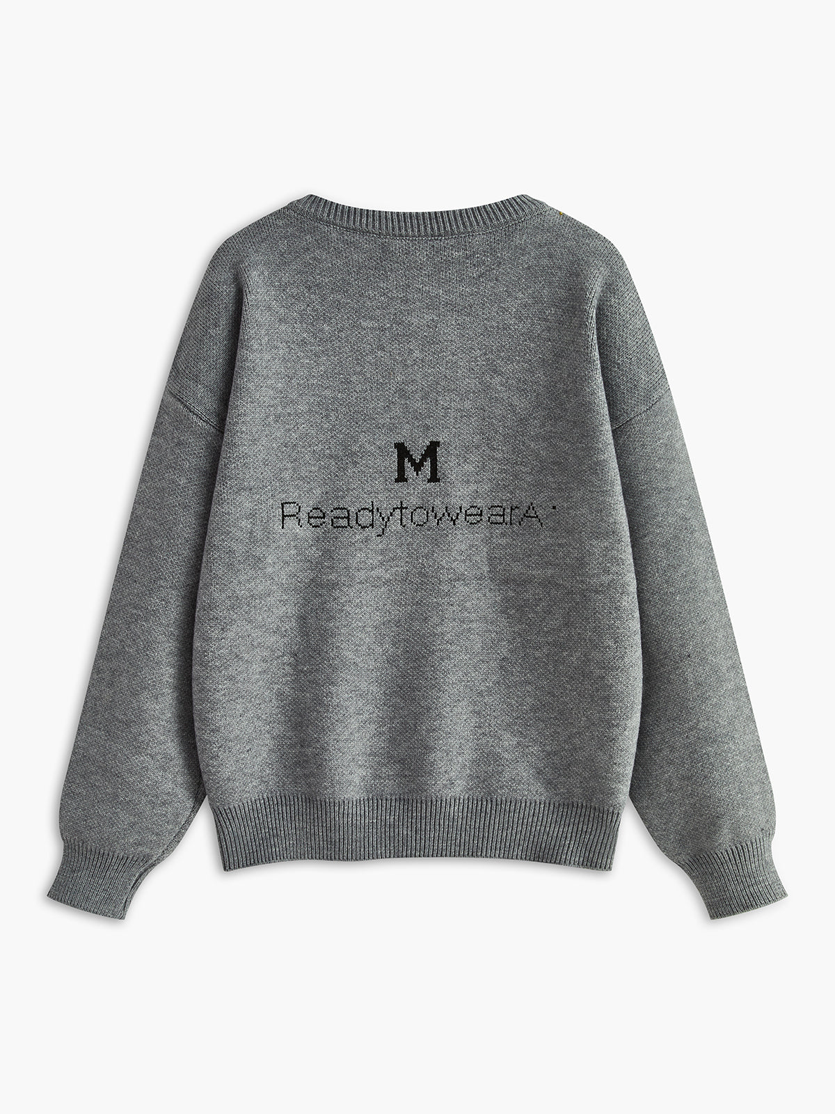 Bedruckter lockerer Pullover