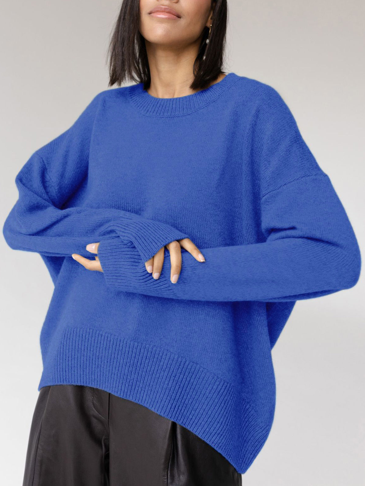Zuckerwatte Oversized Pullover