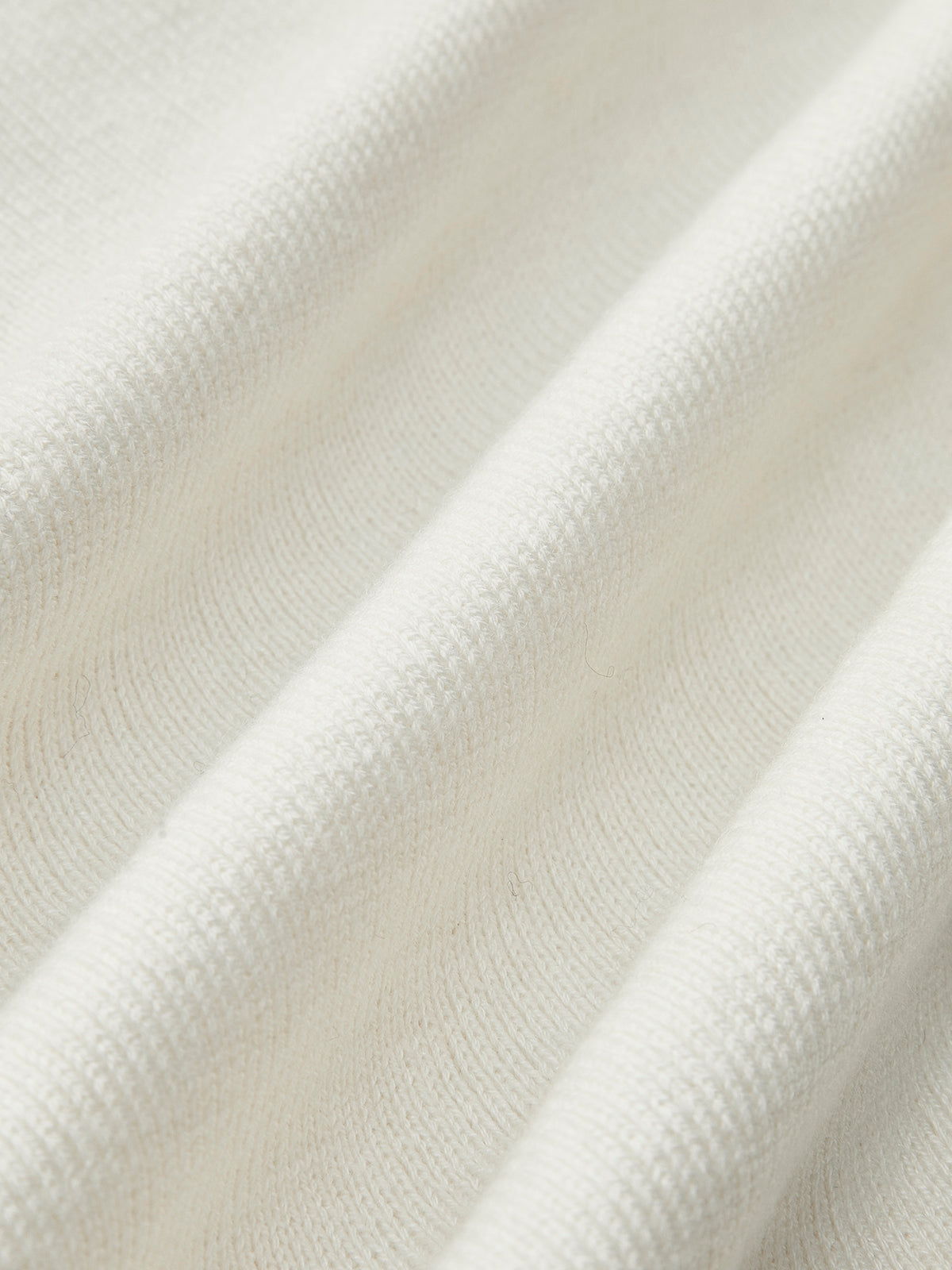 Wollmischung Asymmetrisches Hals Stricktop