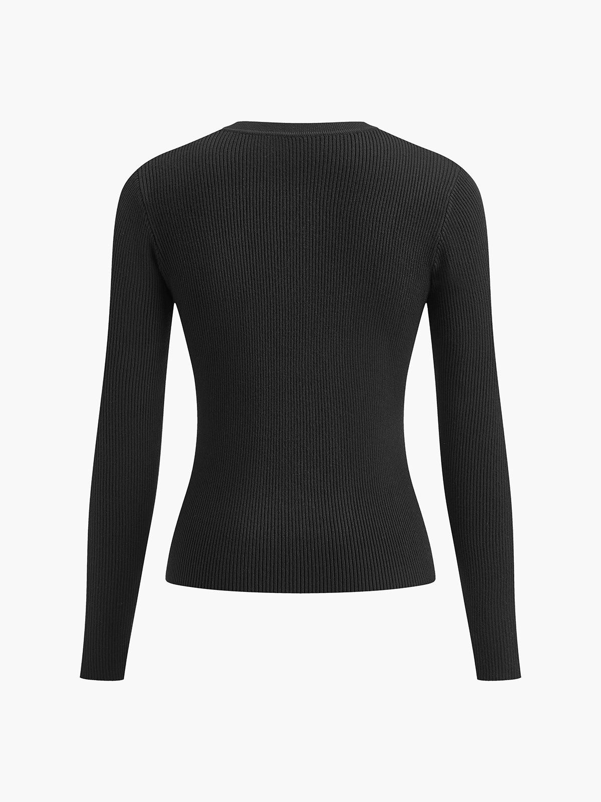 Knopf-Down Skinny Stricktop