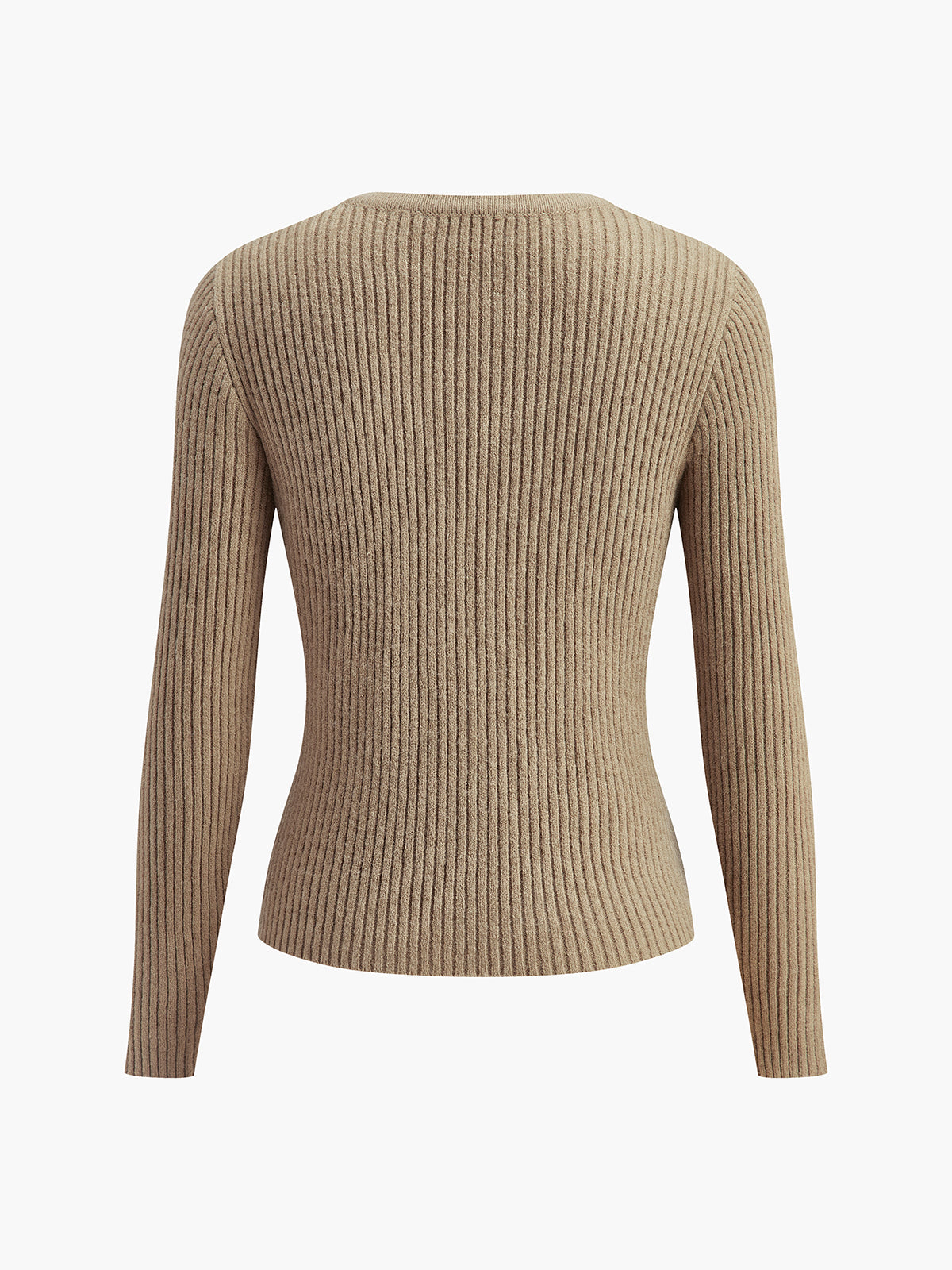 Knopf-Down Split Cardigan
