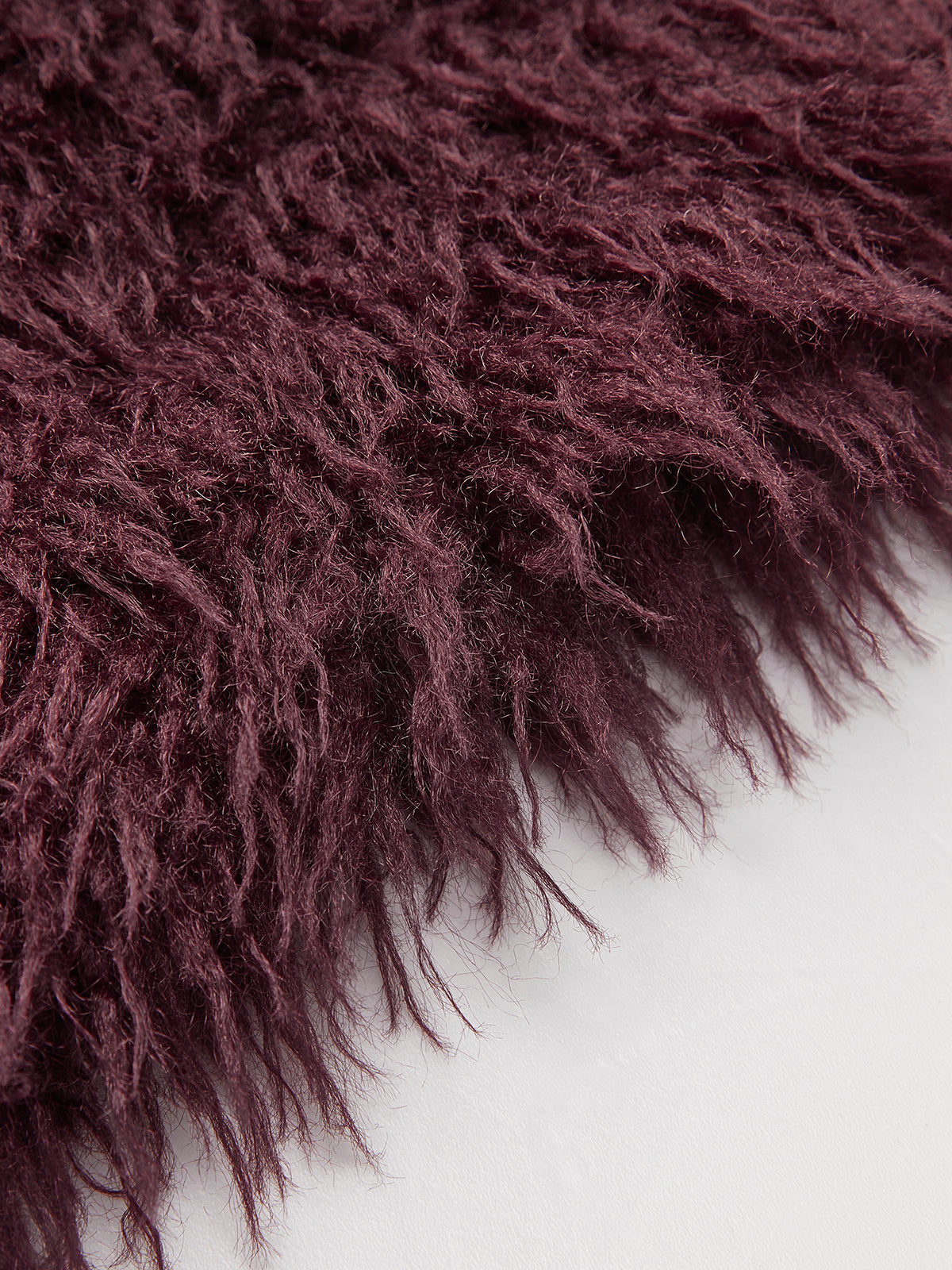 Fuzzy Kunstfell Kurzmantel