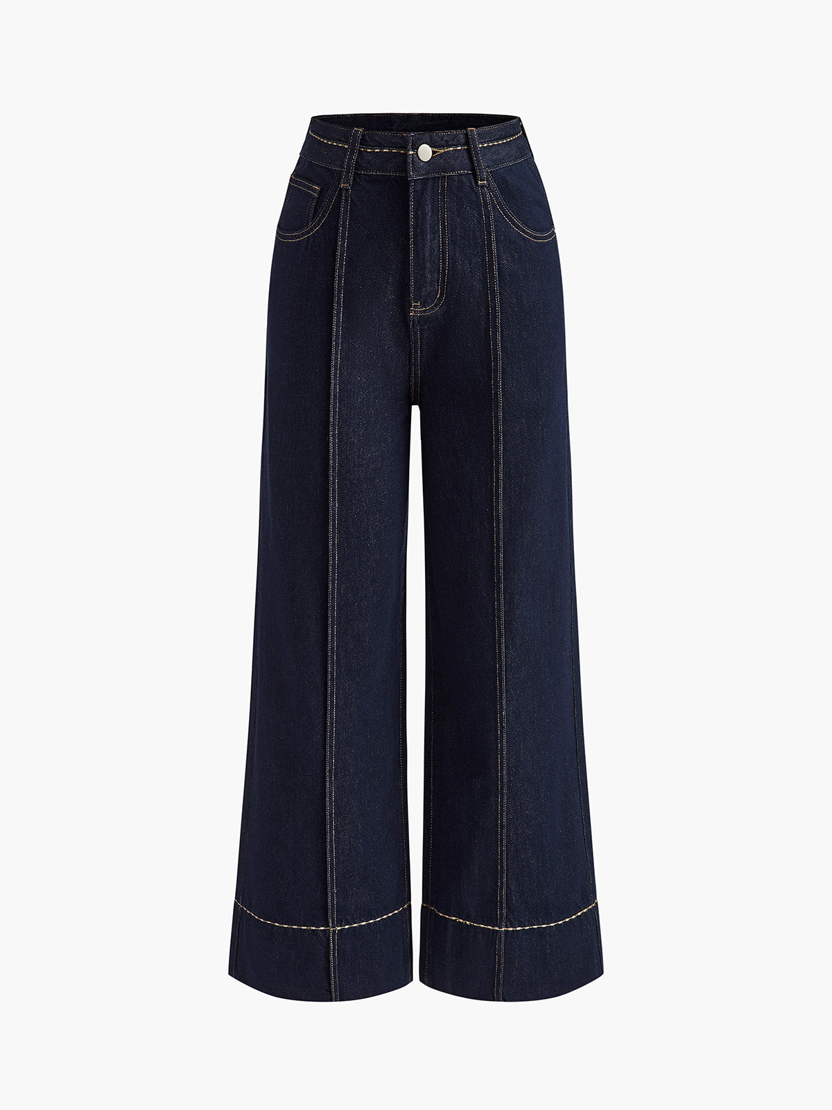 Weite Denim-Jeans