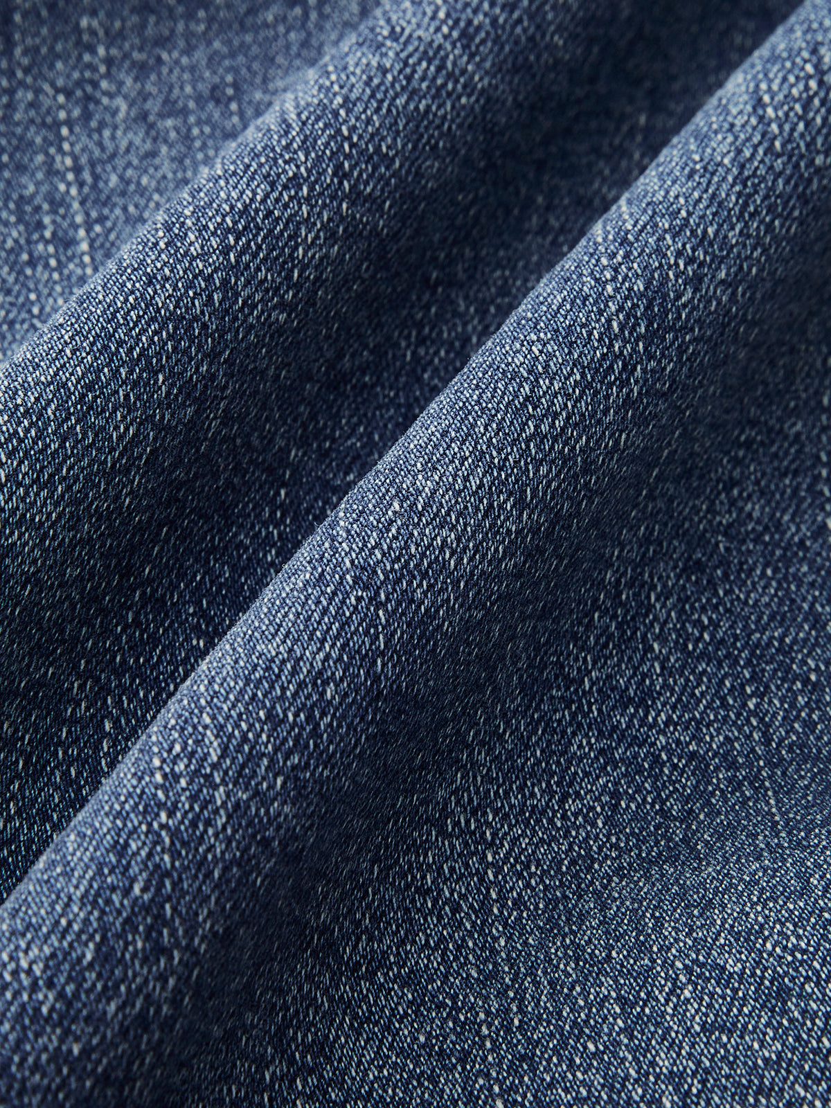 Mid-Waist Bootcut Denim Jeans ohne Gürtel