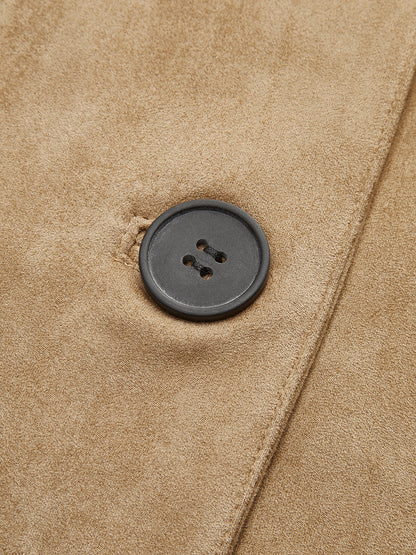 Wildleder Soft Button Reversjacke