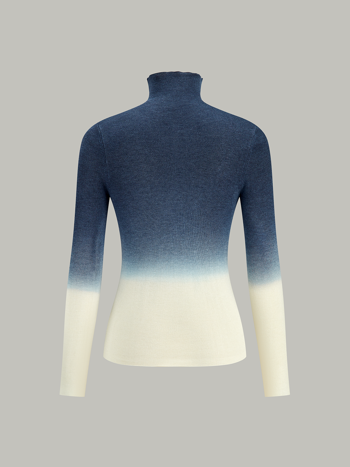 Wollmischung Ombre Slim Stricktop