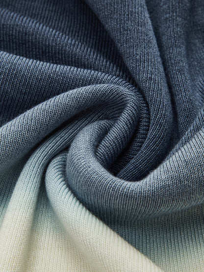 Wollmischung Ombre Slim Stricktop