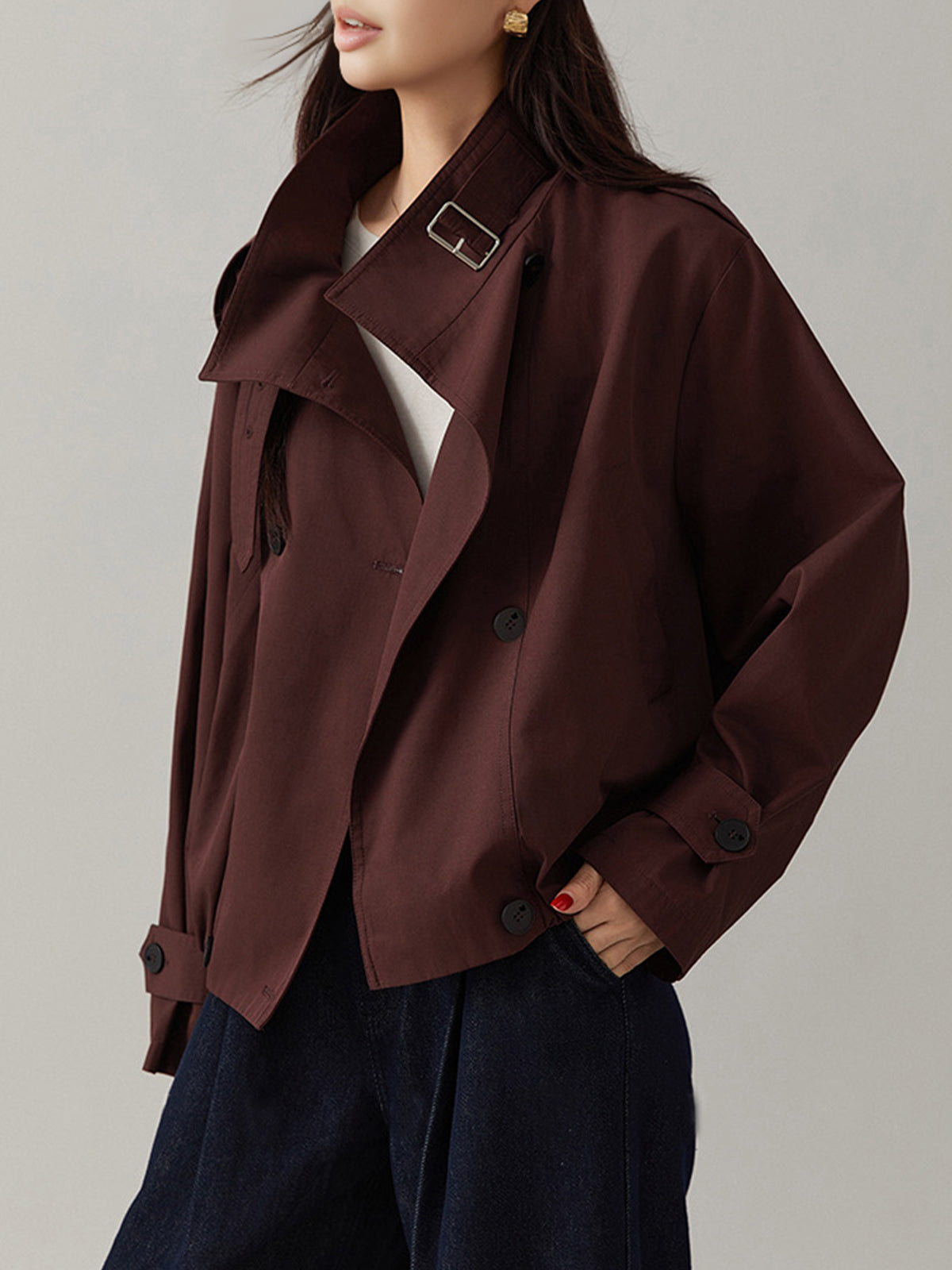 Vintage Lockere Trenchcoat