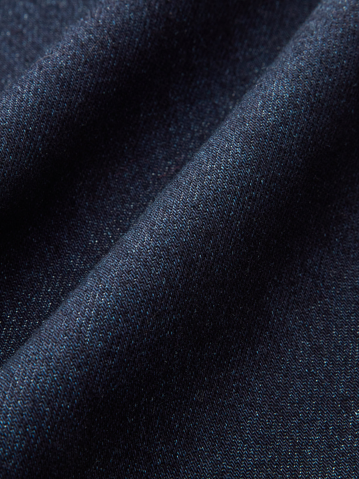 Hochtaillierte Jeanshose mit doppeltem Knopf und geradem Bein