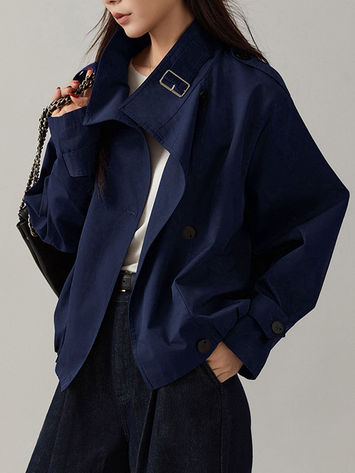 Vintage Lockere Trenchcoat