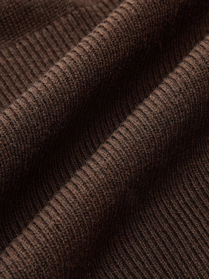 Metal Button Strickcardigan