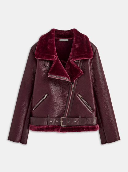 Reißverschluss Gürtel Soft Fleece Jacke