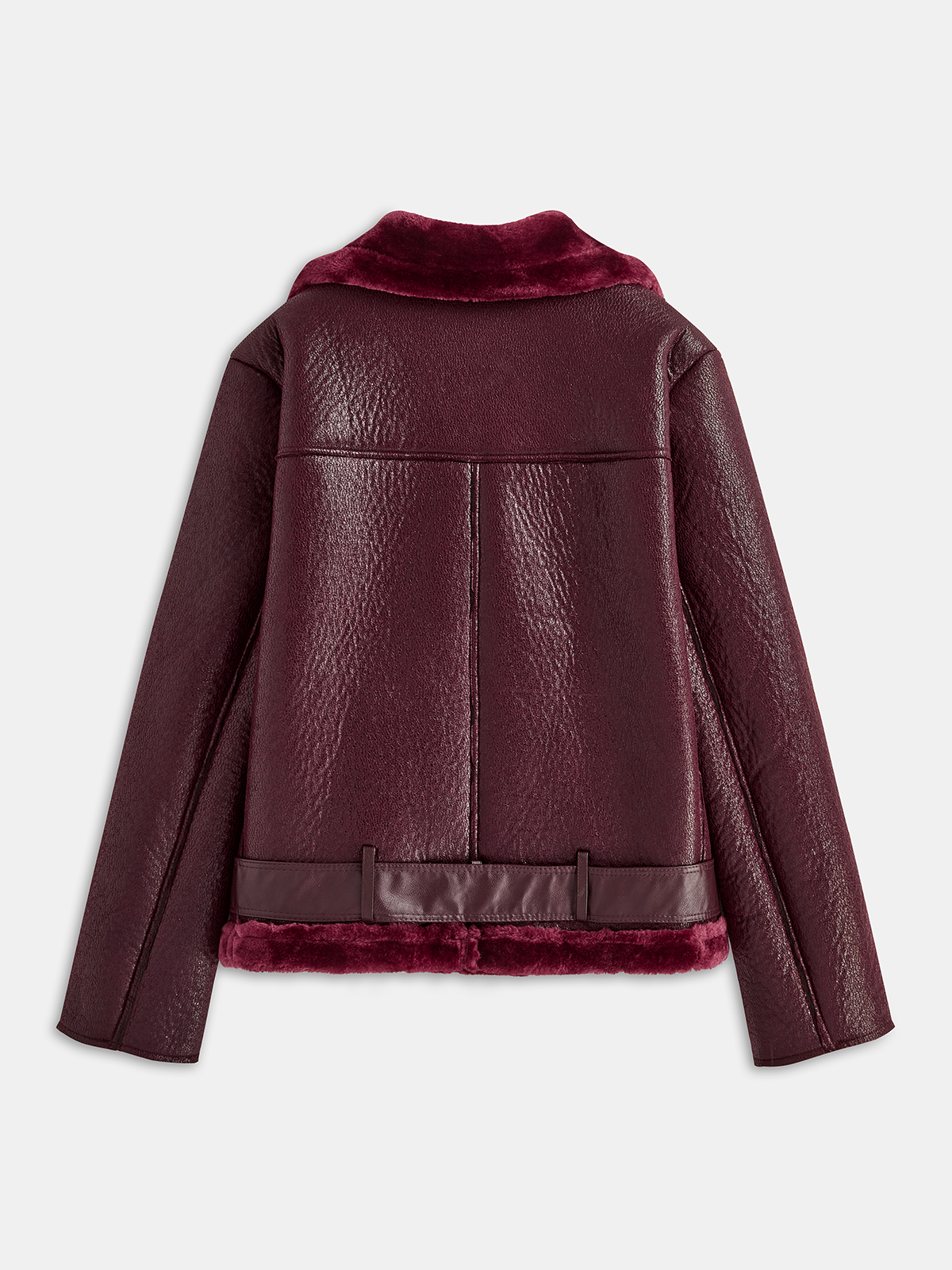 Reißverschluss Gürtel Soft Fleece Jacke