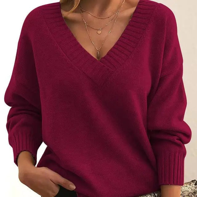 Laura™ - Pullover mit V-Ausschnitt