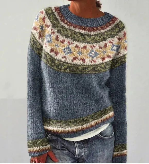 Sinead™ | Gemütlicher Yoke-Strickpullover