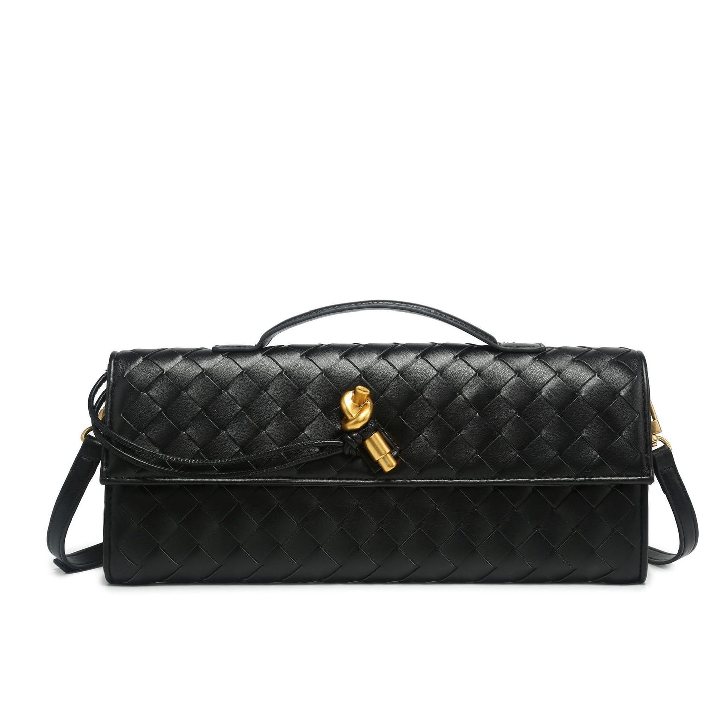 Brenda | Geflochtene Clutch