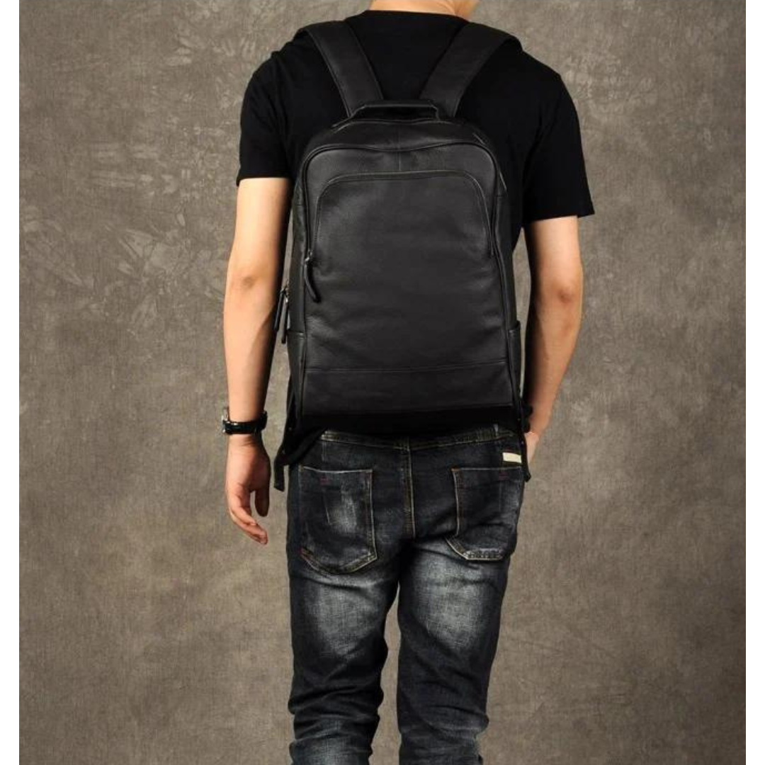 Echter Leder Rucksack für Herren