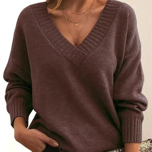 Laura™ - Pullover mit V-Ausschnitt